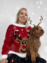 Crochet Kit - Reindeer Christmas Sweater image 3 thumbnail