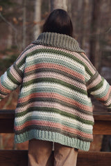 Crochet Kit - Colorstripe Cardi image 3 thumbnail