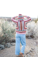 Crochet Kit - Ember Hexagon Hoodie image 3 thumbnail