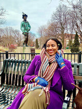 Knit Kit - Poppy Field Scarf image 3 thumbnail