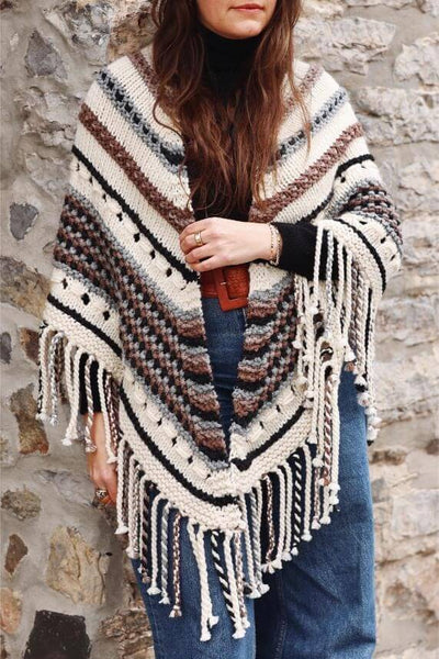 Knit Kit - Storyteller Wrap – Lion Brand Yarn