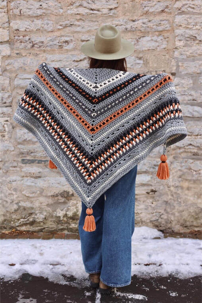 Crochet Kit - Book Club Wrap