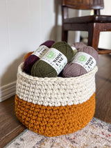 Crochet Kit - Not-So-Chunky Storage Basket image 3 thumbnail