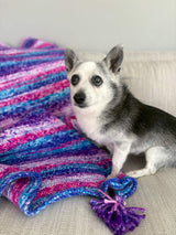 Knit Kit - Classic Herringbone Throw image 3 thumbnail