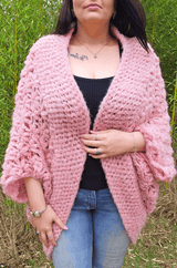 Crochet Kit - Cherry Blossom Cocoon image 3 thumbnail