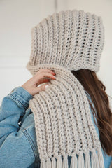 Crochet Kit - Andes Hooded Scarf image 3 thumbnail