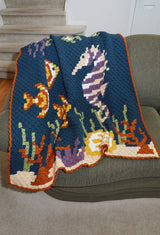 Crochet Kit - Coral Reef Afghan image 3 thumbnail