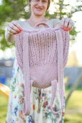 Crochet Kit - Acorn Basket Backpack image 3 thumbnail