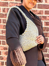 Knit Kit - Knit Crescent Bag image 3 thumbnail