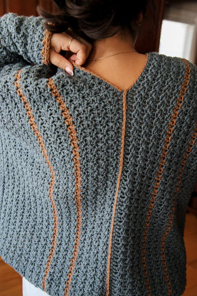 Crochet Kit - Springtide Sweater – Lion Brand Yarn