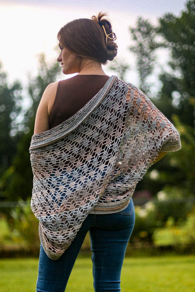 Crochet Kit - Lacy Cocoon Cardi – Lion Brand Yarn