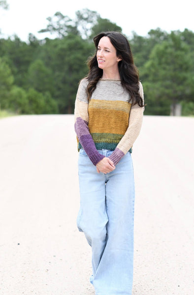 Knit Kit - Mandala Pullover – Lion Brand Yarn