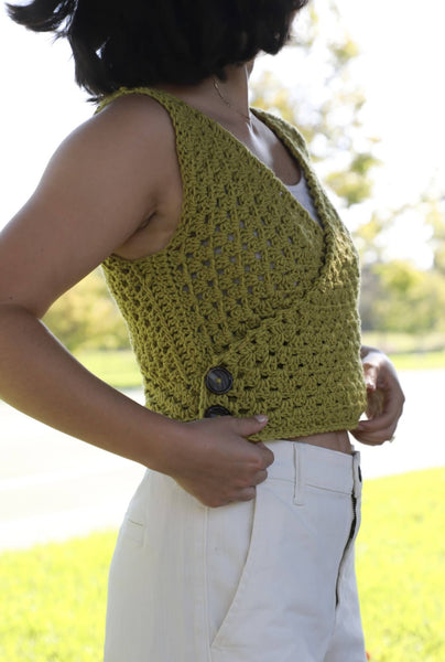 Crochet Kit - Meadow Top – Lion Brand Yarn