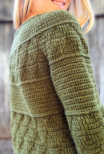 Crochet Kit - Shalica Pullover – Lion Brand Yarn