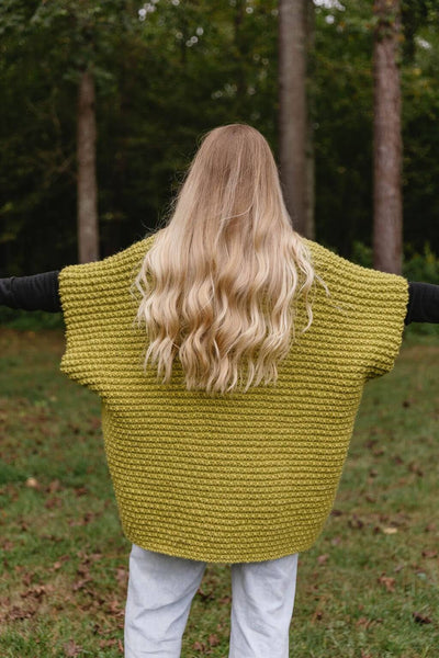 Knit Kit - Vale Poncho Cardi – Lion Brand Yarn