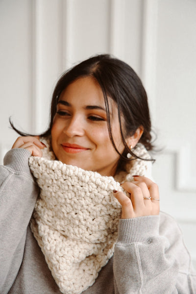 Crochet Kit - Nollie Infinity Scarf & Cowl – Lion Brand Yarn