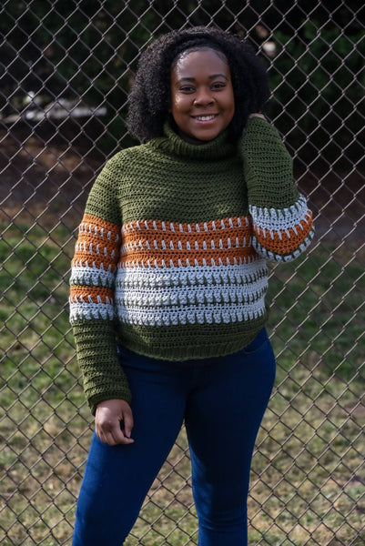 Crochet Kit - Cabin Fever Turtleneck – Lion Brand Yarn