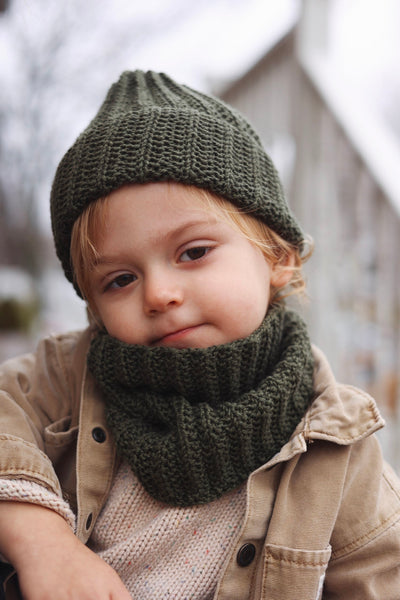 Knit Kit - Trailway Hat + Cowl Set – Lion Brand Yarn