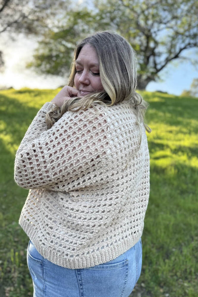 Crochet Kit - The Flynn Pullover – Lion Brand Yarn