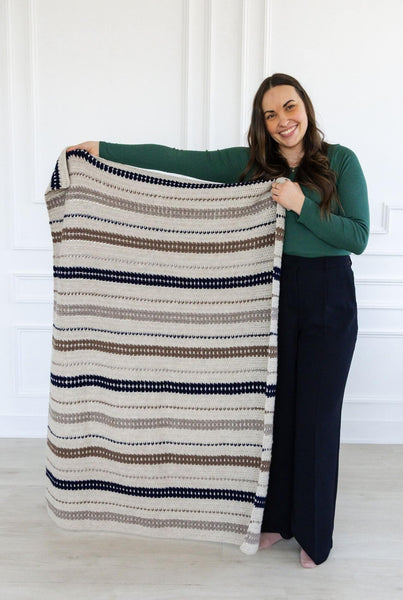 Crochet Kit - William Blanket (Worsted) – Lion Brand Yarn
