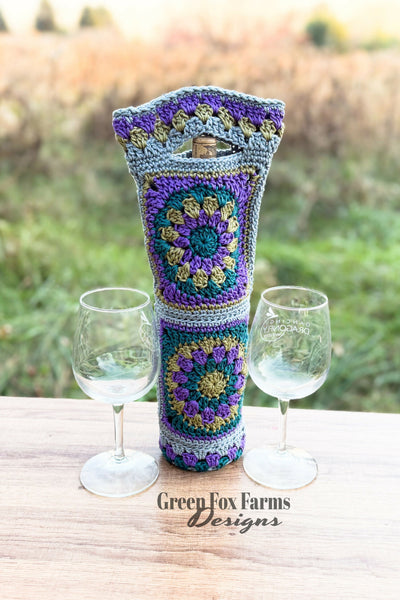 Calliope Wine Bottle Bag (Crochet) – Lion Brand Yarn