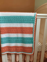 striped baby blanket thumbnail