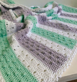 striped baby blanket thumbnail