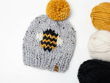 Knitted Hat With Yarns thumbnail