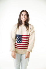 American Flag Sweater image 3 thumbnail