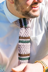 Moss Stitch Tie image 3 thumbnail