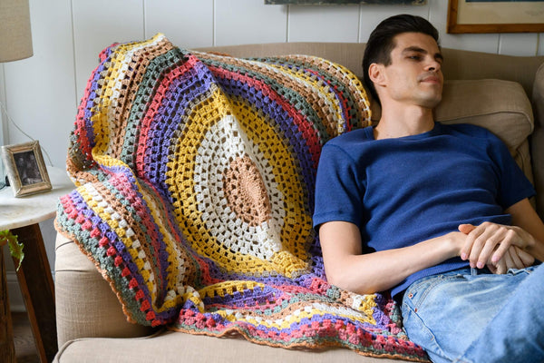Dreamcatcher Afghan (Crochet) – Lion Brand Yarn