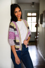 Top Down Raglan Cardigan image 3 thumbnail