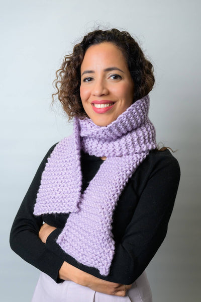 InstaKnit™ Thin Scarf (Knit) – Lion Brand Yarn
