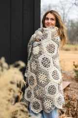 Crochet Kit - Hexagons Afghan image 4 thumbnail
