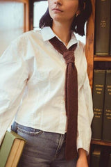 Seed Stitch Tie image 3 thumbnail