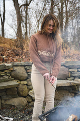 Knit Kit - Frost Flowers Hooded Pullover image 4 thumbnail