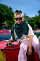 Simple Garter Stitch Shawl (Knit) thumbnail