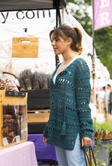 Demure Openwork Top (Crochet) thumbnail