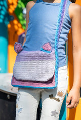 Cat Ear Messenger Bag (Crochet) thumbnail