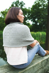 Eyelet shawl thumbnail