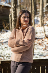 brown knit cardigan thumbnail