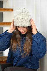 Knit hat in Wool-Ease yarn thumbnail