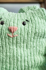 closeup of knit bunny thumbnail