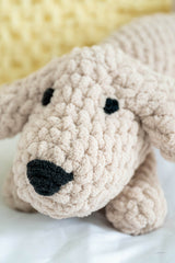 Closeup of stuffed dog thumbnail