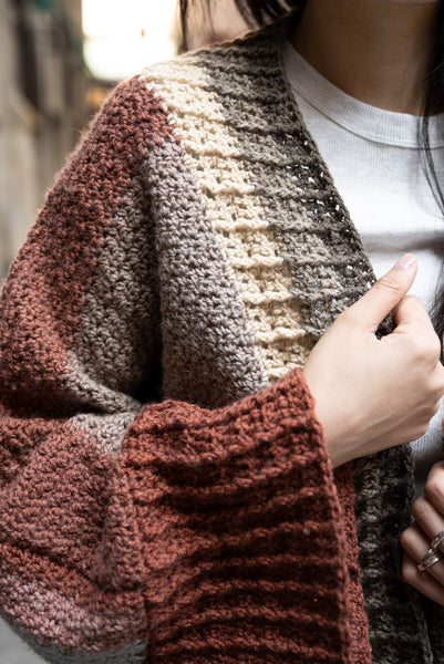 Crochet Kit - Morning Chill Cardigan – Lion Brand Yarn