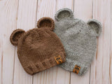 Wool Bear Ears Hat (Knit) thumbnail