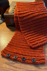 Classic Everyday Buttoned Cowl (Crochet) thumbnail