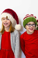 Knitted Hat Worn By Two Kids thumbnail