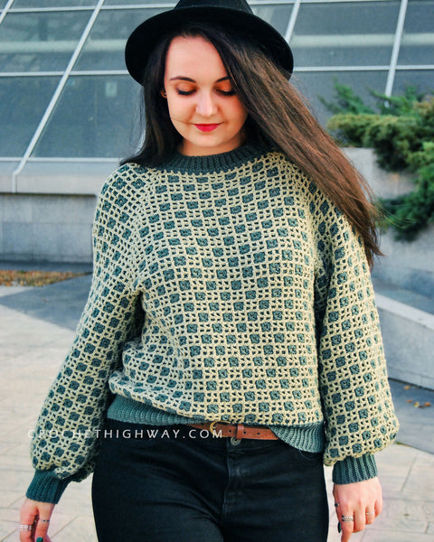 Scorpio Raglan (Crochet) – Lion Brand Yarn