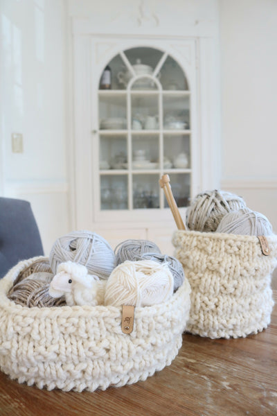 Nesting Baskets (Knit) – Lion Brand Yarn